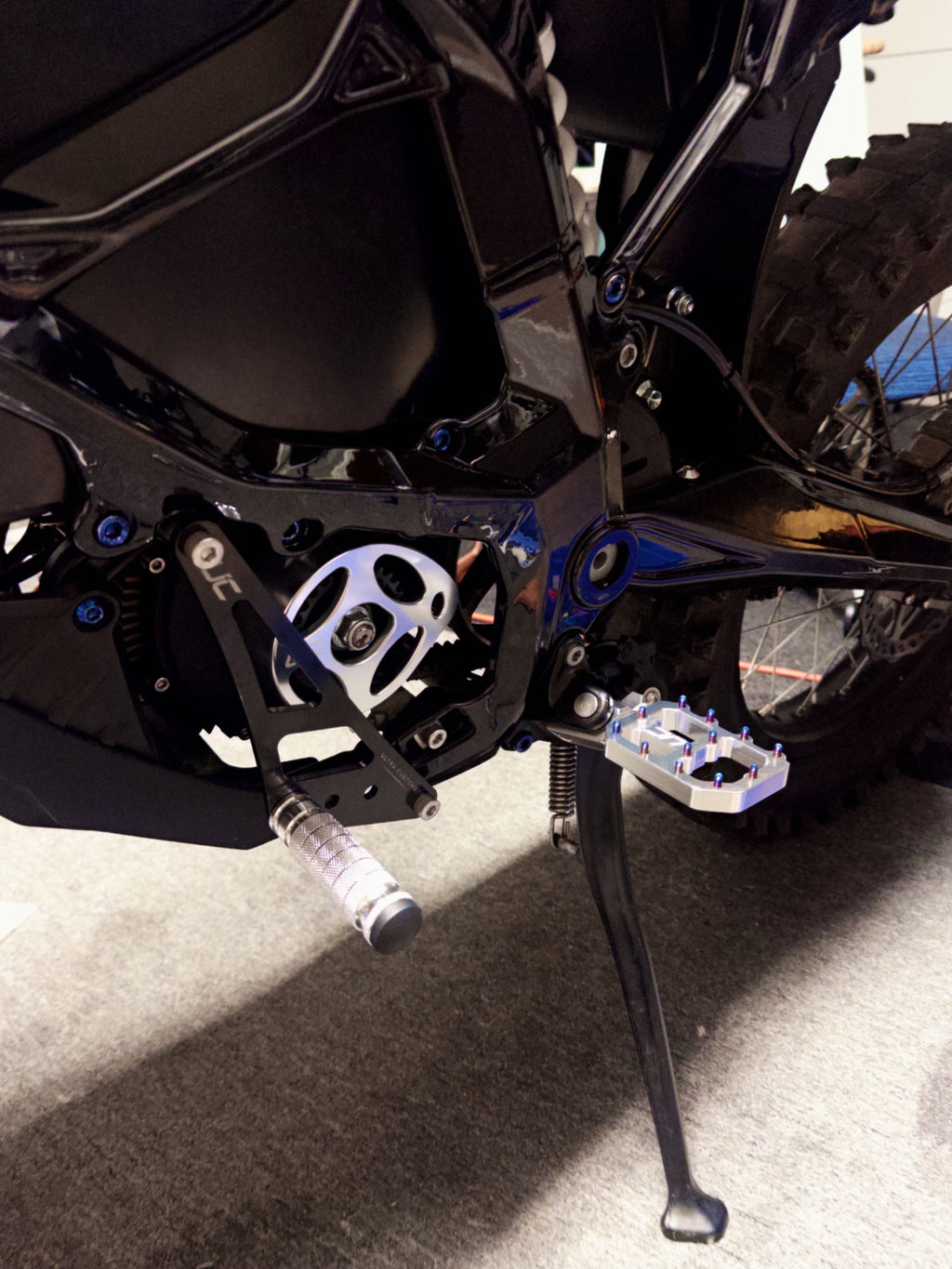 Sur-Ron Ultra Bee CNC pegs